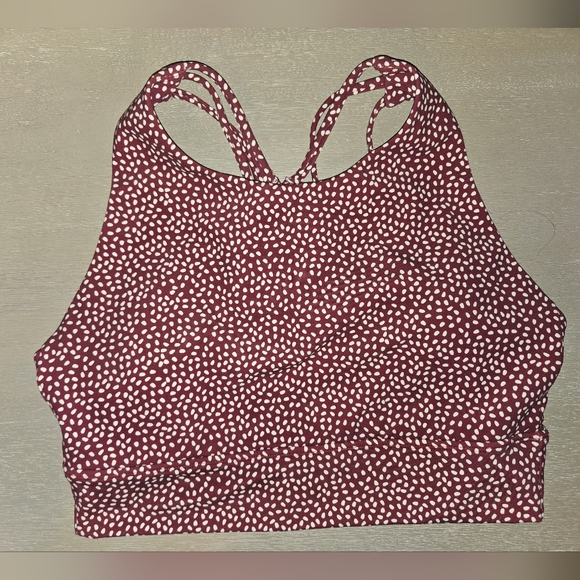 BuffBunny Red and Brown Crop Tops Set - Picture 8 of 10